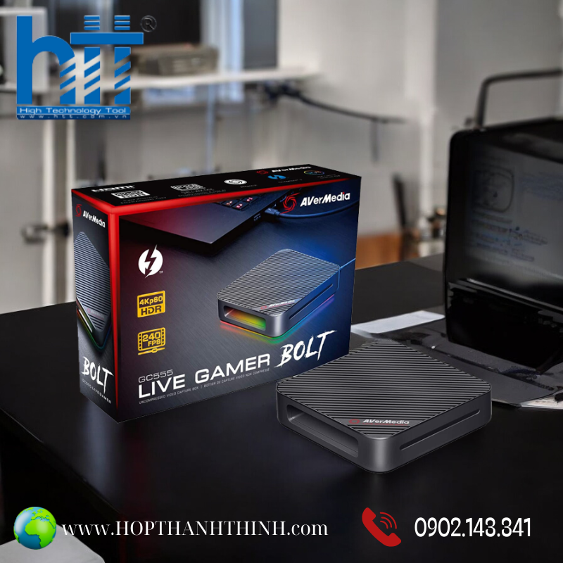 Hợp-Thành-Thịnh - Capture Card AVerMedia Live Gamer BOLT - GC555