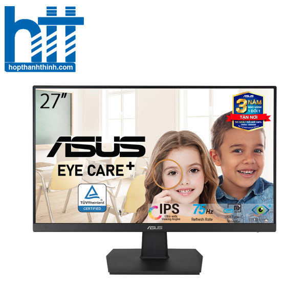 Hợp Thành Thịnh - Màn hình ASUS VA27ECE 27 inch Full HD IPS 75Hz