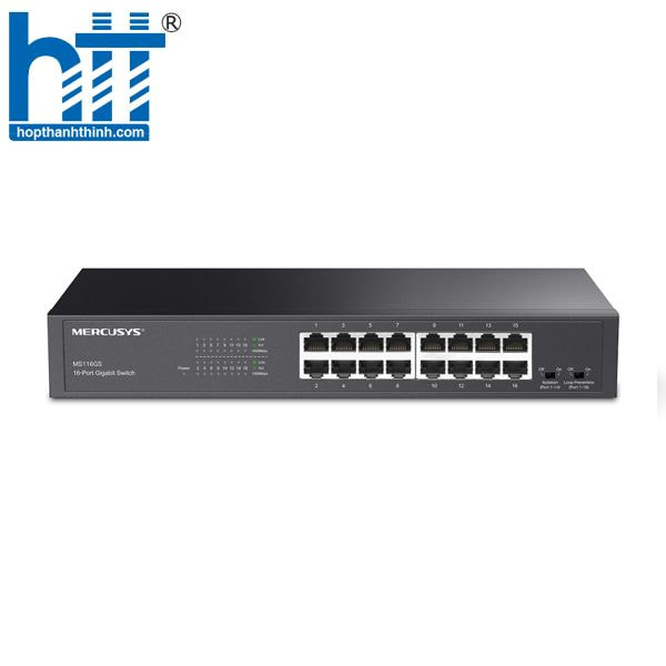 16 cổng Gigabit – Kết nối mạnh mẽ