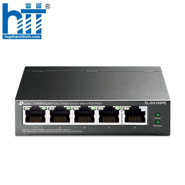Switch TP-LINK TL-SG105PE – Nhỏ gọn, mạnh mẽ