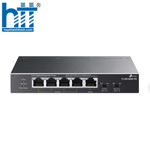 TL-SG1005P-PD – Gọn nhẹ, mạnh mẽ