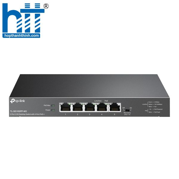 TL-SG105PP-M2 – Tốc độ cao, vận hành ổn định