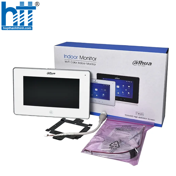 HỢP THÀNH THỊNH - Màn hình chuông cửa IP không dây Dahua DHI-VTH5221DW-S2