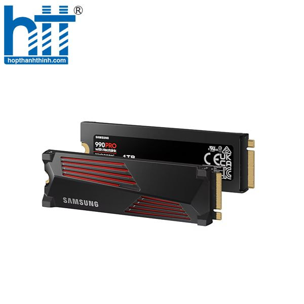 Hợp Thành Thịnh - Ổ cứng SSD Samsung 990 PRO 1TB Heatsink NVMe M.2 SSD (MZ-V9P1T0CW)