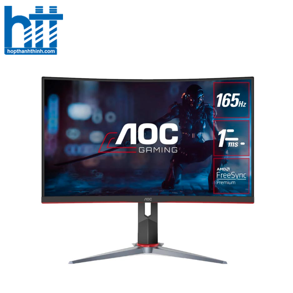 Hợp Thành Thịnh - Màn hình AOC C27G2X/74 (27inch/FHD/VA/165Hz/1ms/250nits/HDMI+DP+VGA/Cong)