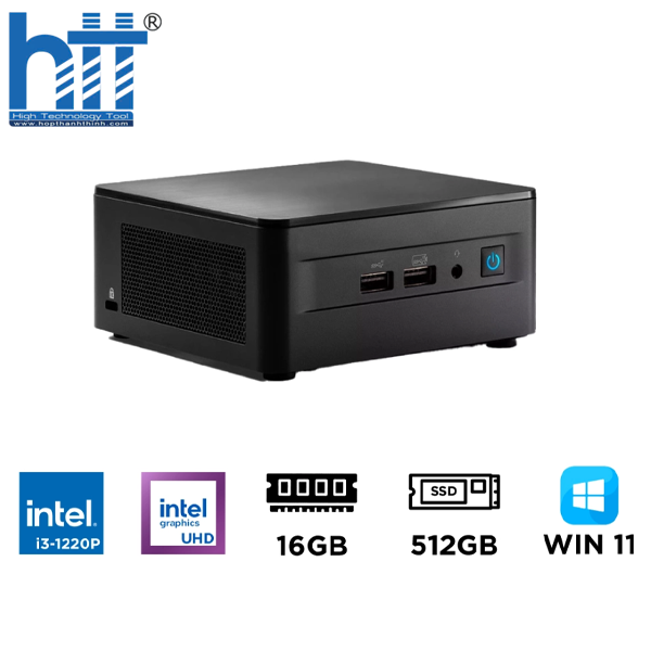 Hợp Thành Thịnh - PC Intel NUC 12 Pro Wall Street Canyon i3-1220P RNUC12WSHI30Z00