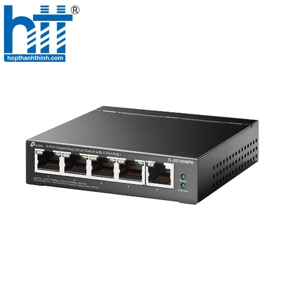 Switch PoE+ 5 cổng – Giải pháp mạng gọn gàng