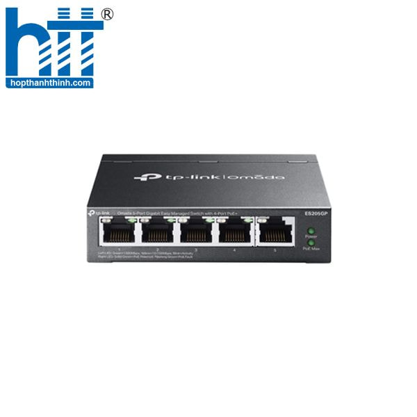 Switch TP-Link ES205GP – Nhỏ gọn, mạnh mẽ