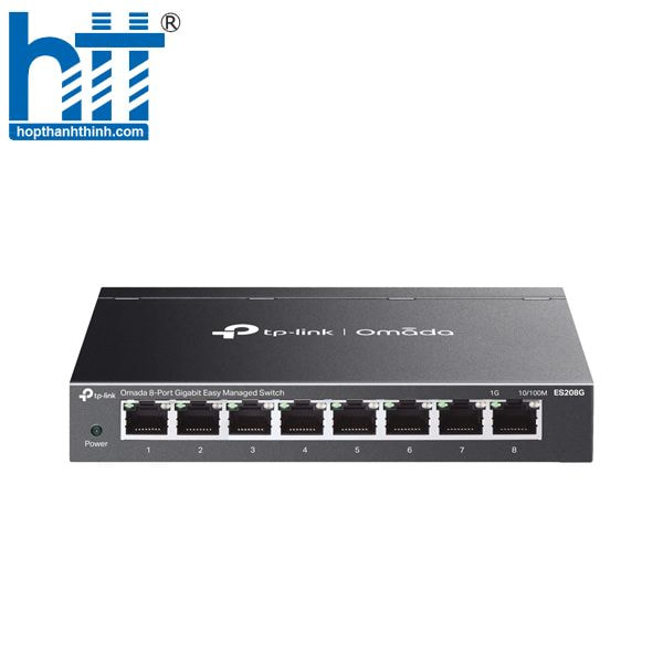 Switch TP-Link Omada ES208G – Mạng Gigabit ổn định
