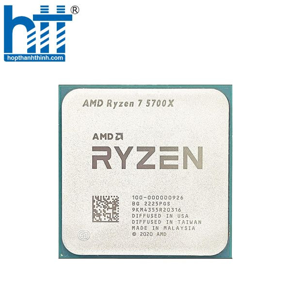 CPU AMD Ryzen 7 5700X Tray – Hiệu năng 8 nhân 16 luồng vượt trội