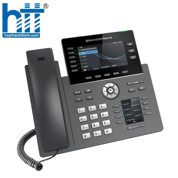 Grandstream GRP2616 – IP Phone 6 SIP cho lễ tân & tổng đài