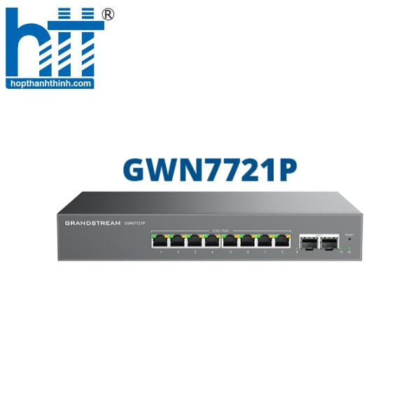 Switch Grandstream GWN7721P – Quản lý cloud, vận hành ổn định