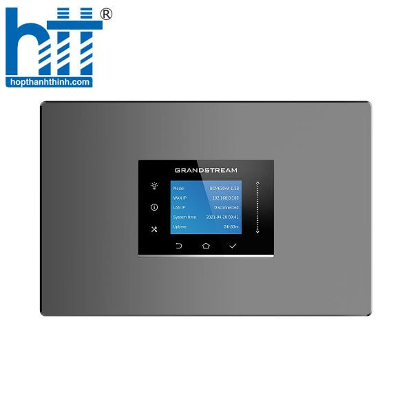 Tổng đài IP GRANDSTREAM UCM6304A – Mạnh mẽ cho doanh nghiệp lớn