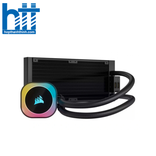 Hợp Thành Thịnh - TẢN NHIỆT NƯỚC CORSAIR ICUE LINK H100I RGB Black (CW-9061001-WW)