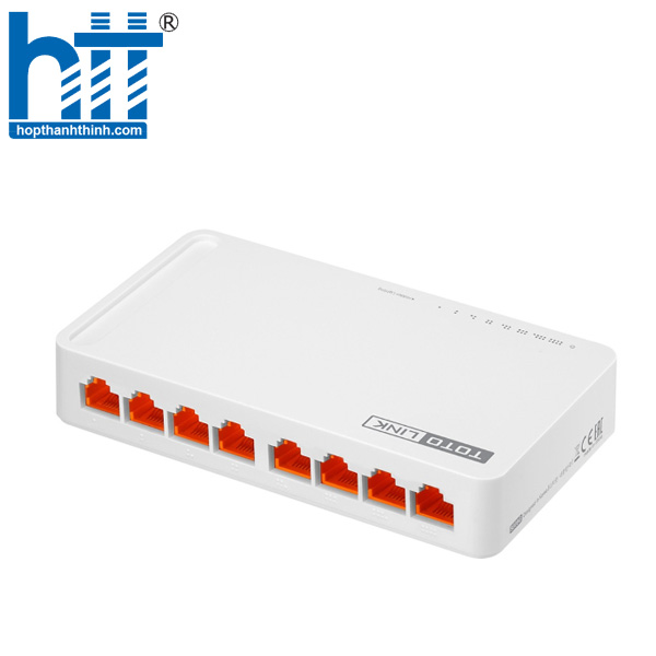 Hợp Thành Thịnh - Switch Totolink S808G (Gigabit (1000Mbps)/ 8 Cổng/ Vỏ Nhựa)