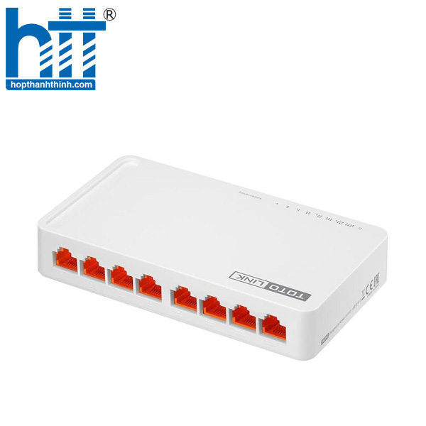 Hợp Thành Thịnh - Switch Totolink S808_V5 (10/100Mbps/ 8 Cổng/ Vỏ Nhựa)