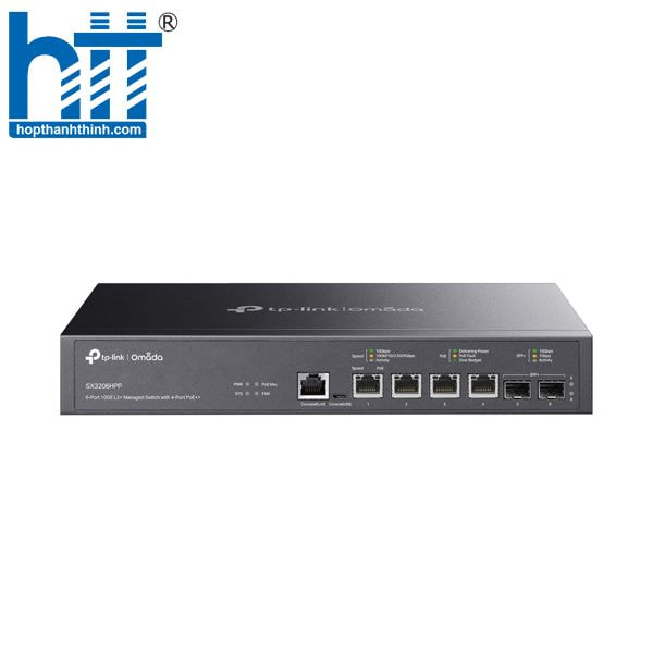 TL-SX3206HPP – Switch 10G PoE++ mạnh mẽ cho doanh nghiệp