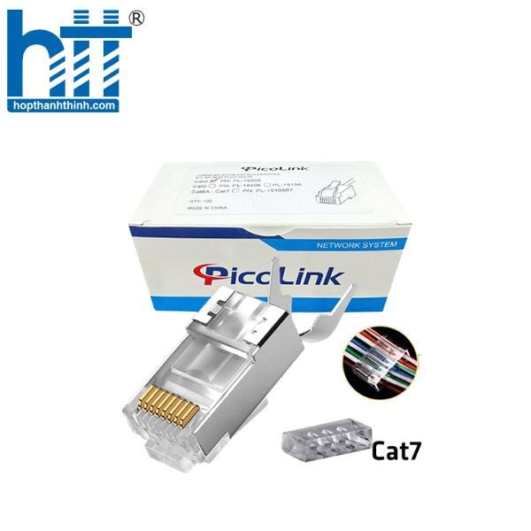 Hợp Thành Thịnh - Đầu bấm mạng CAT6A CAT7 FTP 100c Vỉ 