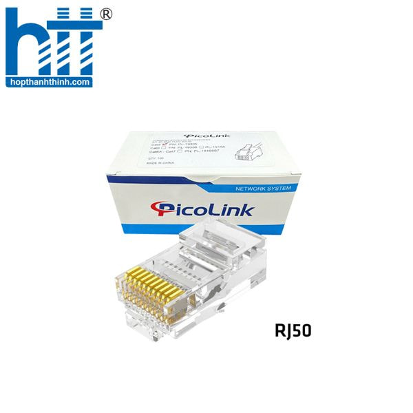 Hợp Thành Thịnh - Hạt mạng RJ50 10 Pin PicoLink