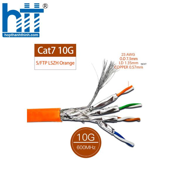 Hợp Thành Thịnh - cáp mạng Cat7 SFTP 10Gigabit PicoLink Hợp Thành Thịnh - cáp mạng Cat7 SFTP 10Gigabit PicoLink