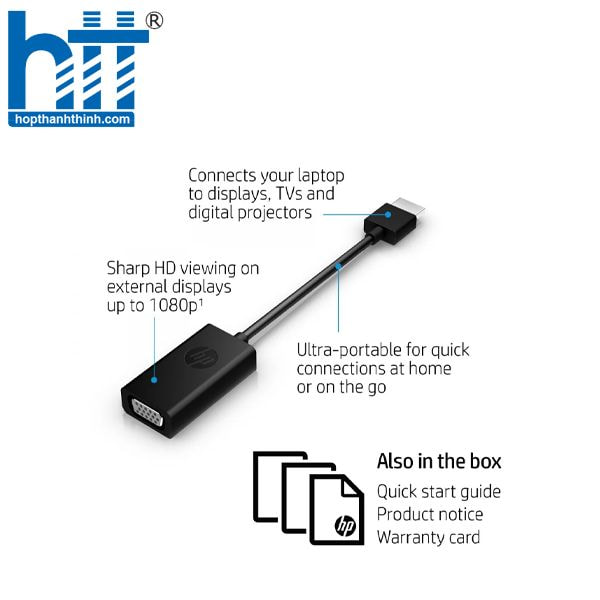 Hợp Thành Thịnh - Cáp chuyển HP HDMI to VGA