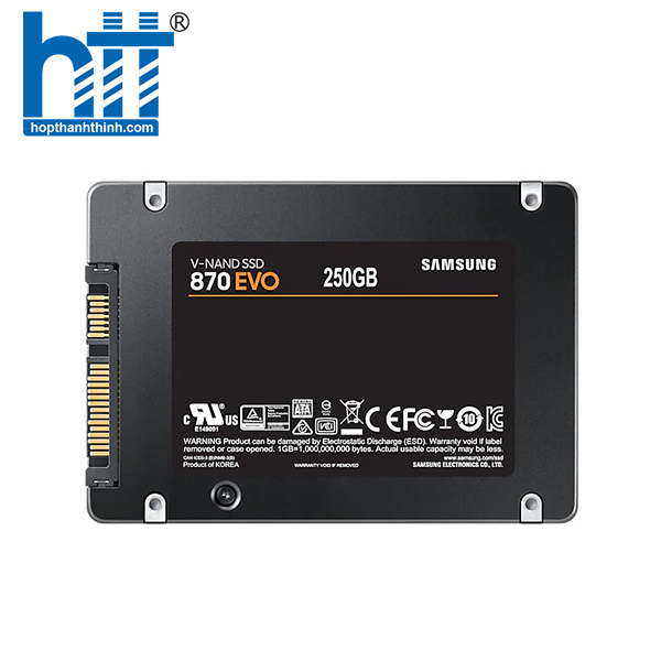 Hợp Thịnh Thịnh - Ổ SSD Samsung 870 Evo MZ-77E250BW 250Gb (SATA3/ 2.5Inch/ 560MB/s/ 530MB/s)