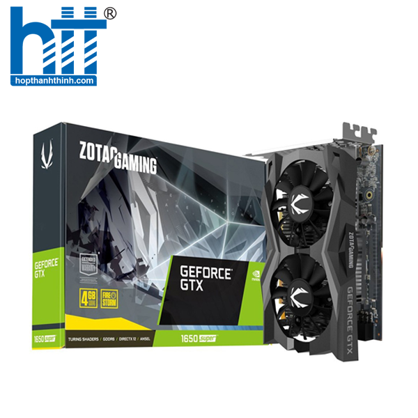 Hợp Thành Thịnh - Card đồ họa ZOTAC GAMING GeForce GTX 1650 SUPER Twin Fan 4G GDDR6