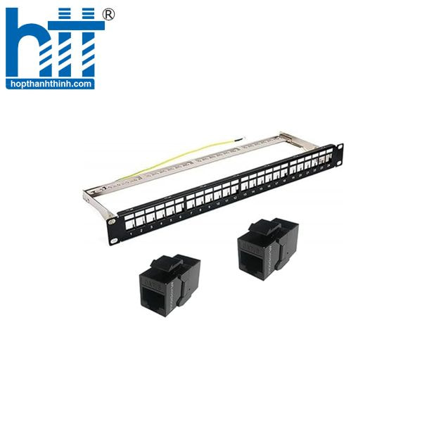 Hợp Thành Thịnh - Thanh đấu nối Patch Panel 24 cổng Cat6 UTP 1U PicoLink 
