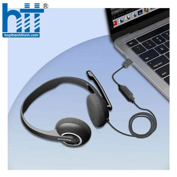 Hợp Thành Thịnh - Tai nghe có dây Suono P40 (HC000601/AUD/WHP/BLK/USB)