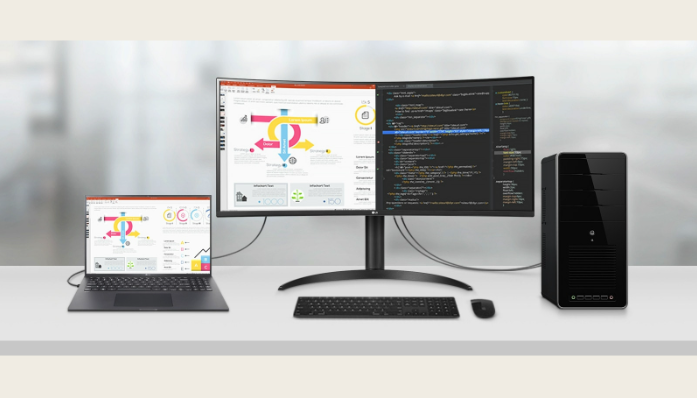 Hợp Thành Thịnh - Màn Hình LG UltraWide 34WR55QK-B