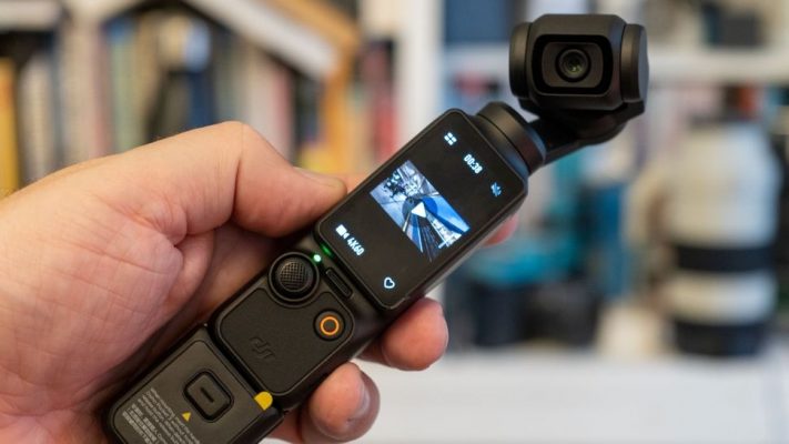 Việc sử dụng và vận hành DJI Pocket 3 bằng gimbal tương đối đơn giản