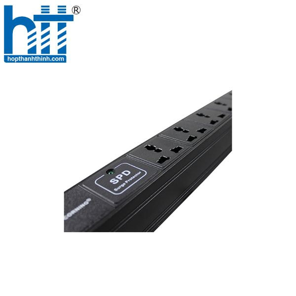 Hợp Thành Thịnh - Thanh nguồn PDU chống sét Đa năng 6 ổ cắm