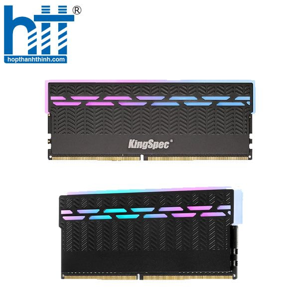 Hợp Thành Thịnh - Ram Kingspec 16GB RGB Black DDR4 3200MHz