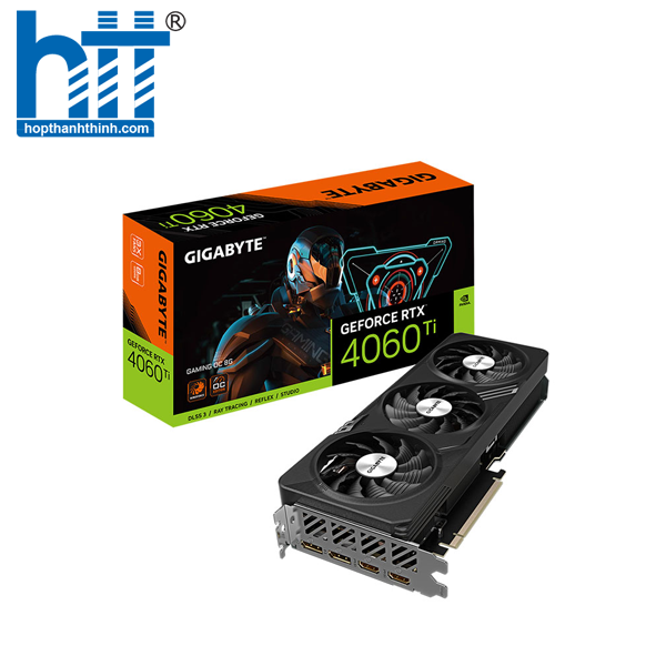 Hợp Thành Thịnh - Card Màn Hình GIGABYTE GeForce RTX 4060 Ti GAMING OC 8G (GV-N406TGAMING-OC-8GD)