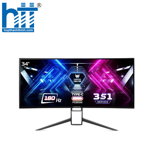 Hợp Thành Thịnh - Màn hình Acer Predator X34GS UM.CX0SV.S01 34 inch Ultrawide QHD IPS 144Hz Cong