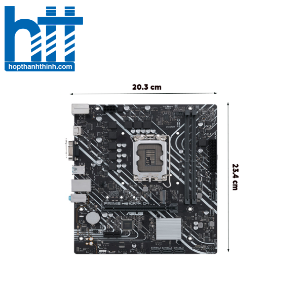 Hợp Thành Thịnh - Mainboard Asus Prime H610M-K D4 (Intel H610/ Socket 1700/ M-ATX/ 2 khe ram/ DDR4)