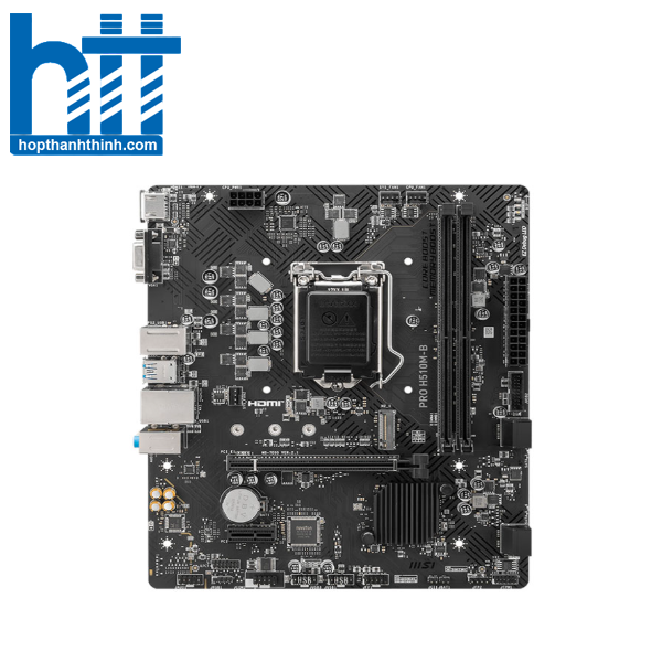 Hợp Thành Thịnh - Mainboard MSI PRO H510M-B (Intel H510/ Intel LGA 1200/ M-ATX/ 2 khe ram/ DDR4)