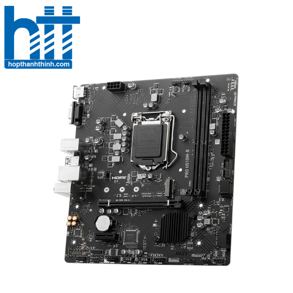 Hợp Thành Thịnh - Mainboard MSI PRO H510M-B (Intel H510/ Intel LGA 1200/ M-ATX/ 2 khe ram/ DDR4)