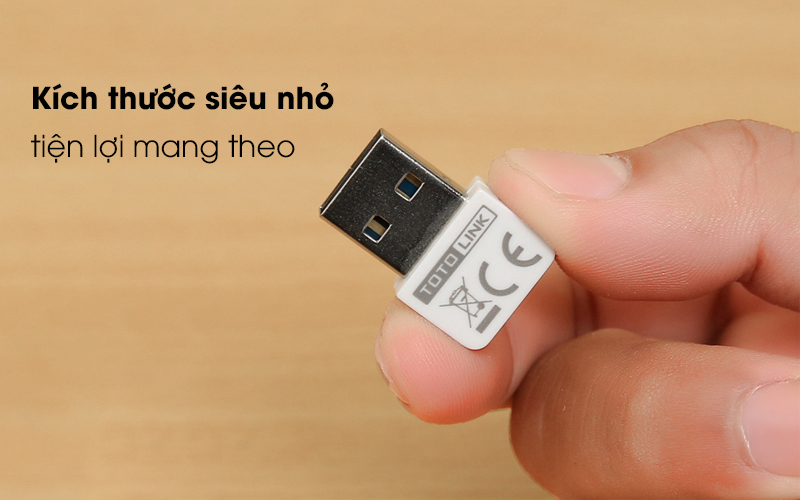 Hợp Thành Thịnh - USB Wi-Fi TOTOLINK N150USM siêu nhỏ chuẩn N 150Mbps