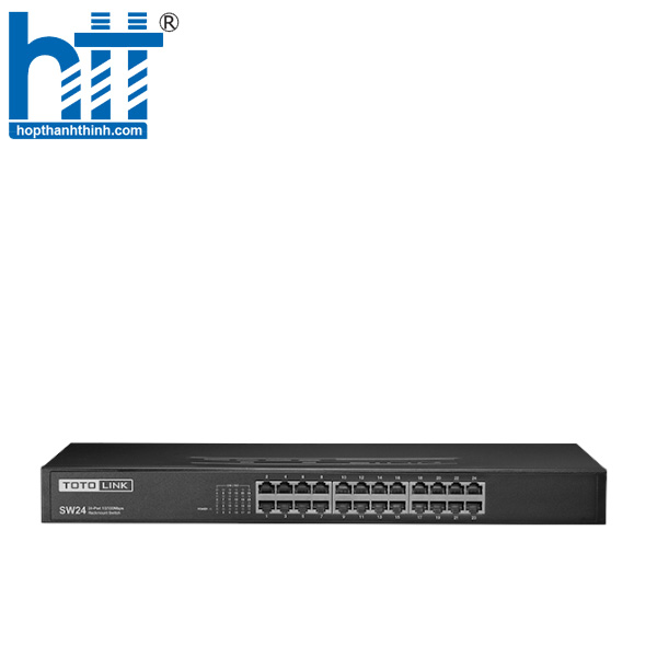 Hợp Thành Thịnh - Switch TOTOLINK SW24 24 cổng tốc độ 10/100Mbps