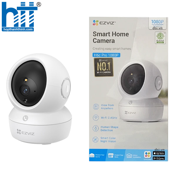 HỢP THÀNH THỊNH - Camera ip wifi EZVIZ CS-H6C Pro (1080P 2MP/ Quay quét)