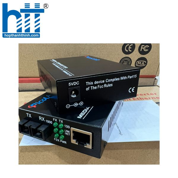 Hợp Thành Thịnh - Bộ chuyển đổi converter quang điện PicoLink 2 sợi