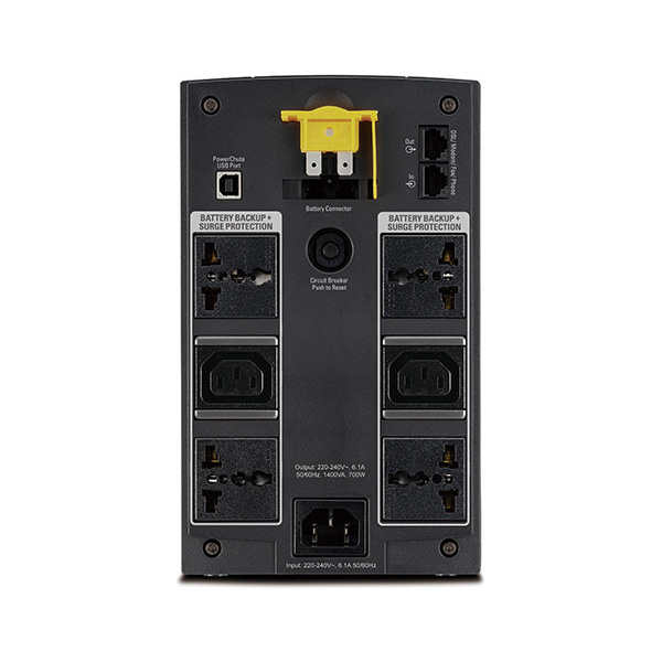 Bộ lưu điện Line Interactive APC BX1400U-MS (1400VA/ 700W)