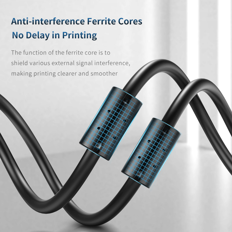 D105 Cáp máy in và màn hình tương tác USB 2-0 Cao cấp