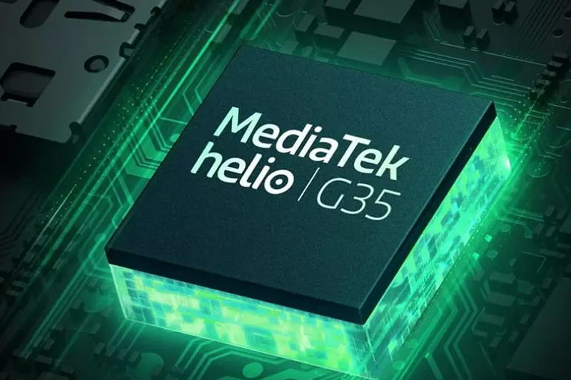 Samsung Galaxy A12 | Chip MediaTek Helio G35 8 nhân chiến game mượt mà