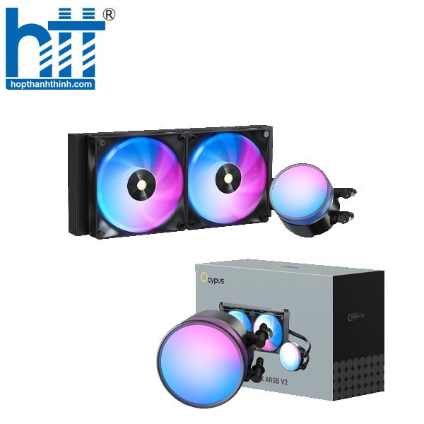 Hợp Thành Thịnh - Tản Nhiệt Nước Ocypus Delta L24 ARGB V2 Black
