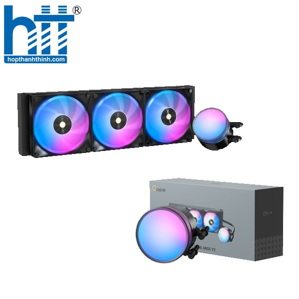 Hợp Thành Thịnh - Tản Nhiệt Nước Ocypus Delta L36 ARGB V2 Black