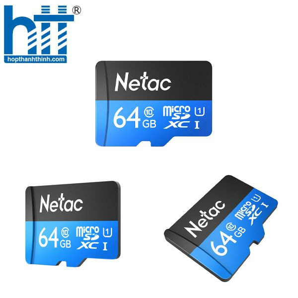 Hợp Thành Thịnh - Thẻ nhớ Netac P500 64GB U1/C10