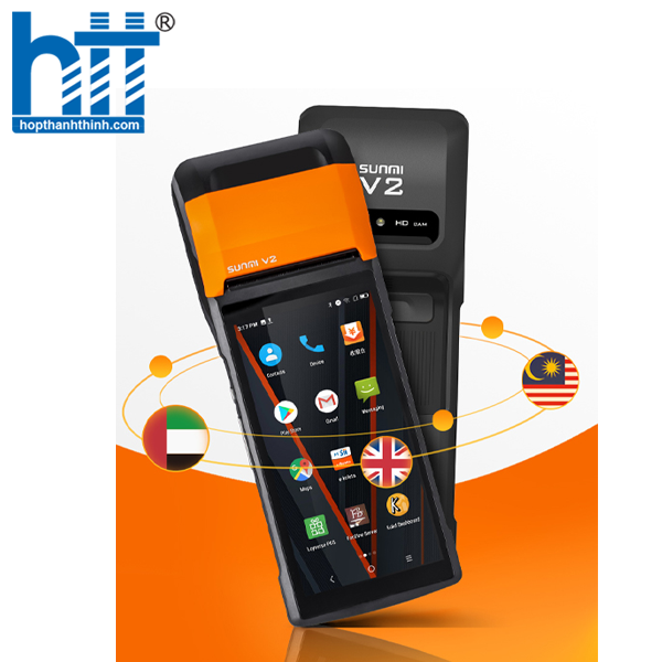 HỢP THÀNH THỊNH - Máy POS bán hàng cầm tay SUNMI V2