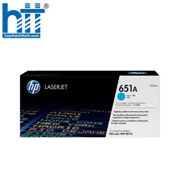 Hợp Thành Thịnh - Mực in HP 651A Cyan Contract